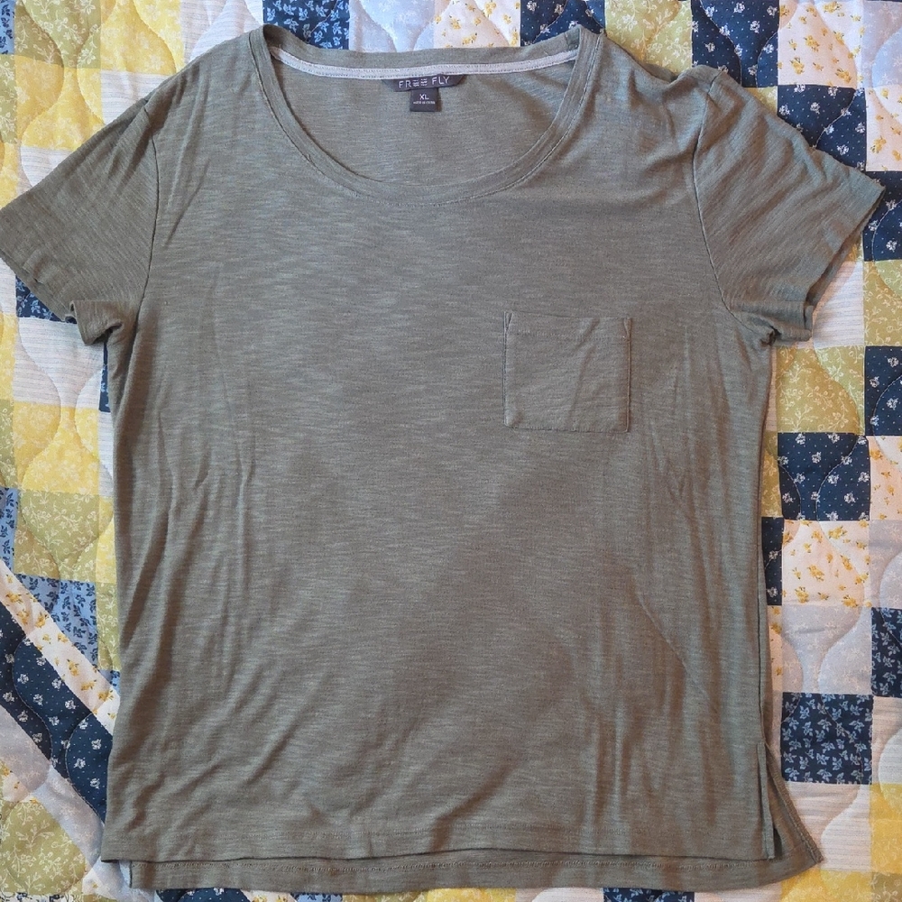 Free Fly Apparel Bamboo Slub Short Sleeve Tee